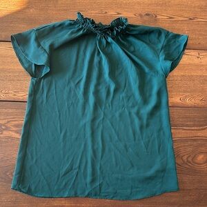 Express Green Women's Top